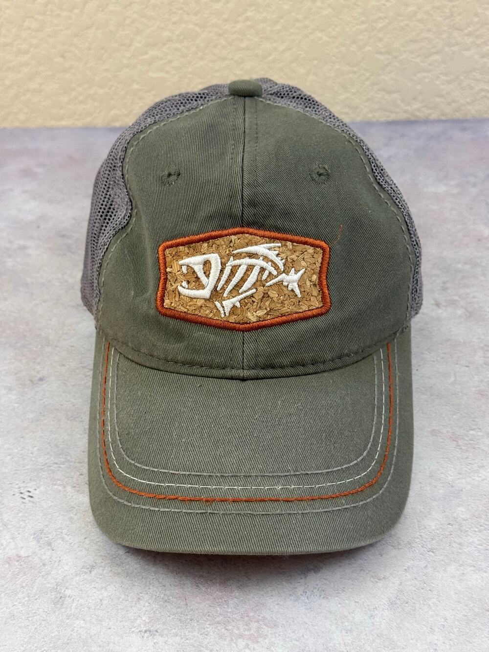 G.Loomis Hat Cap strapback Green Trucker Mesh Cork Fishing Outdoor Adult Mens